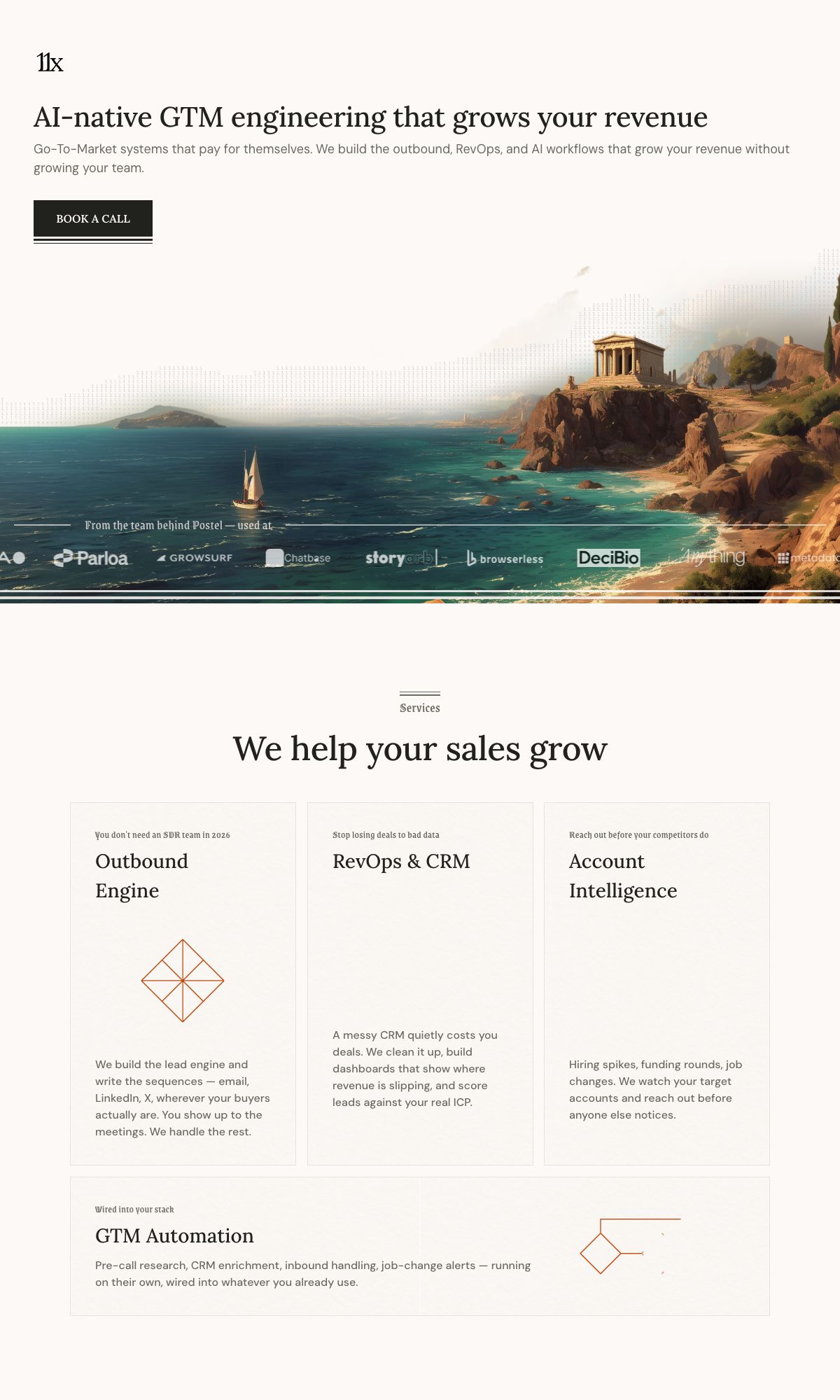 11x Agency — Webseite